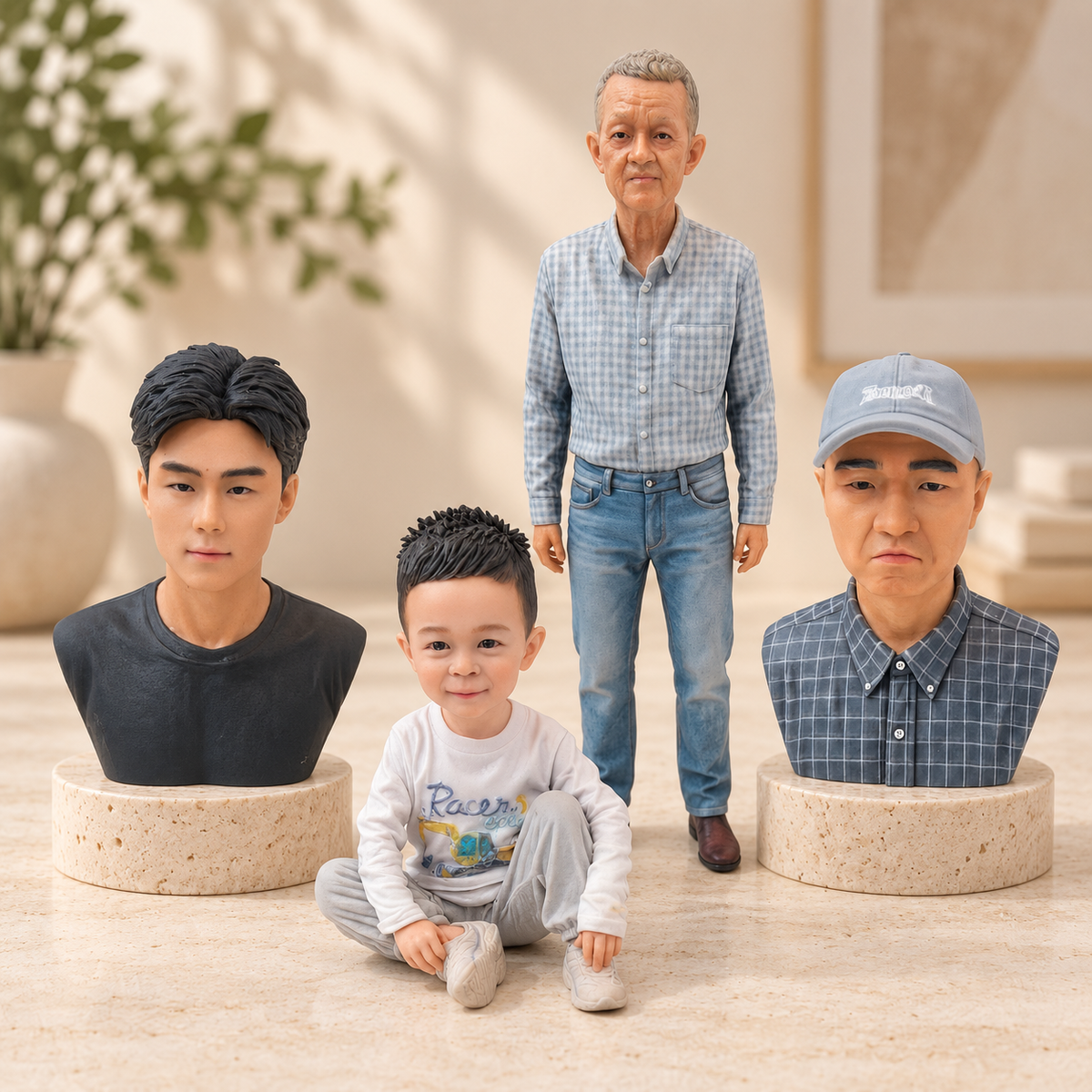Custom Full-Color 3D Figurine