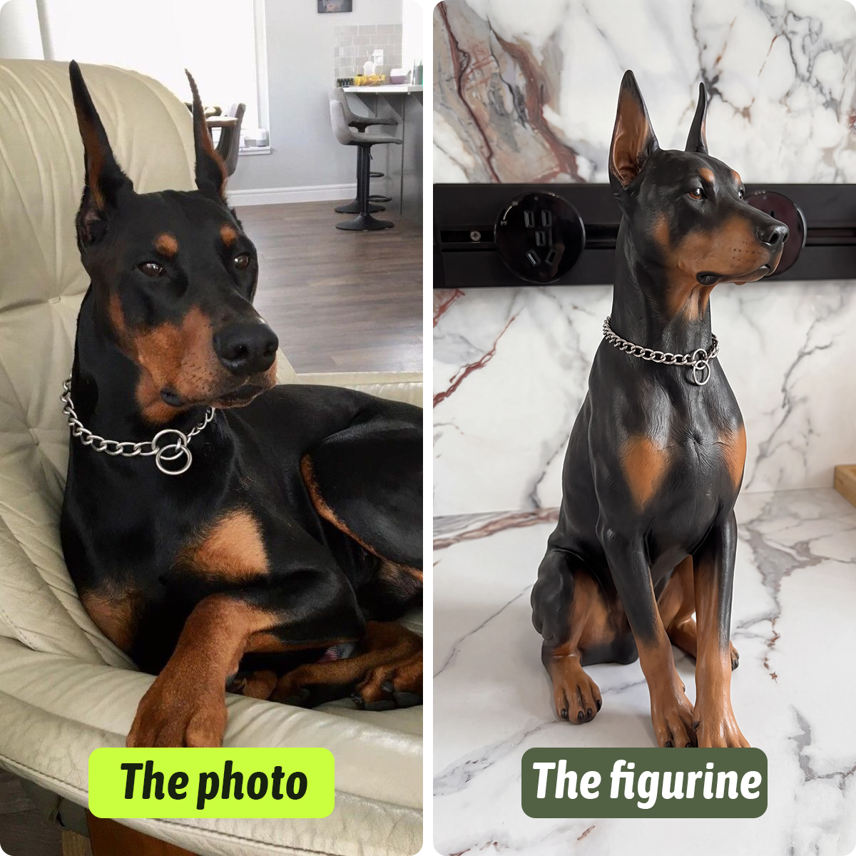 Custom Full-Color Pet Figurine