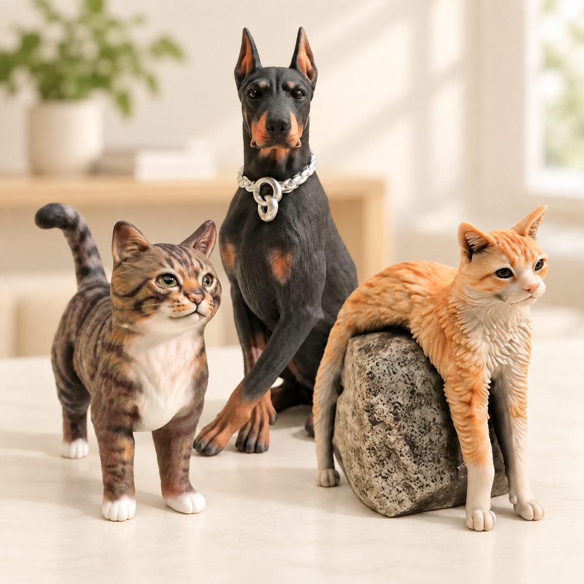 Custom Full-Color Pet Figurine